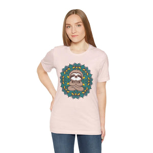 Soft Unisex Jersey Short Sleeve Tee Cotton Yoga - Dipaliz - T-shirts