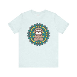 Soft Unisex Jersey Short Sleeve Tee Cotton Yoga - Dipaliz - T-shirts