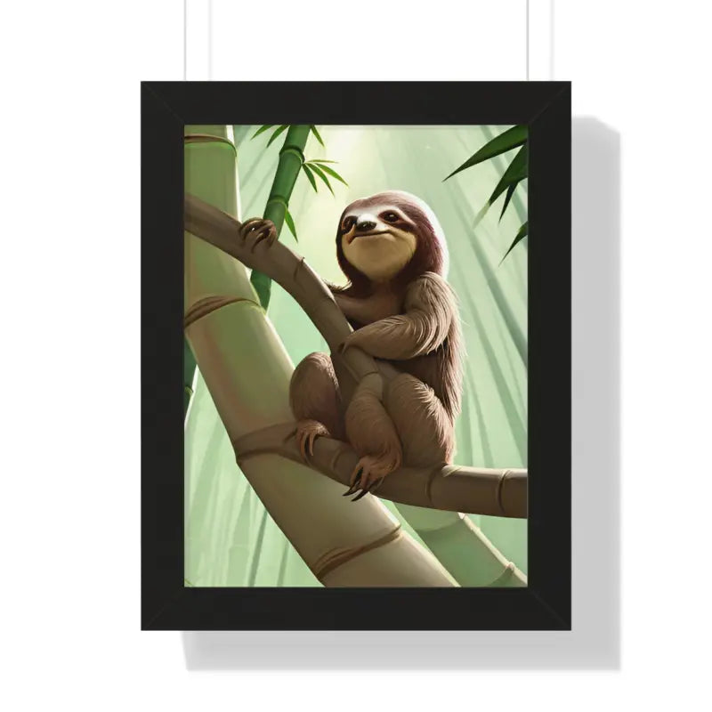 Framed Vertical - Playful Branch Style | Dipaliz - 12″ x 16″ / Black - Posters Prints & Visual Artwork
