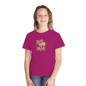 Classic Sloth Mode Activated Youth Cotton Tee - Dipaliz - T-shirts
