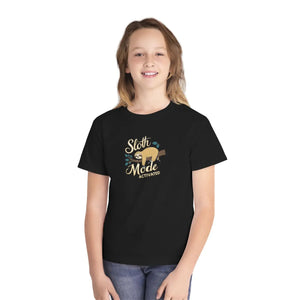 Classic Sloth Mode Activated Youth Cotton Tee - Dipaliz - T-shirts