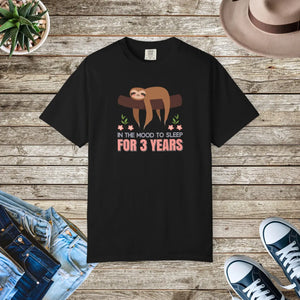 Sloth Unisex Garment Dyed t Shirt Ring Spun Cotton - Dipaliz - T-shirts