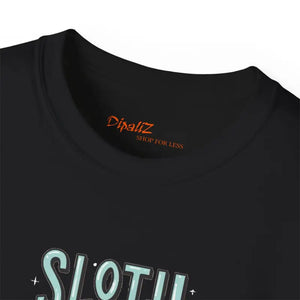 Ultra Cotton Tee - Unisex Sloth Vibes Comfort Style - Dipaliz - T-shirts