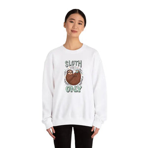 Sloth Vibes Only Crewneck Sweatshirt - Ultimate Comfort - Dipaliz - T-shirts