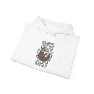 Unisex Heavy Blend™ Hooded Sweatshirt Cozy Sloth - Dipaliz - Hoodies