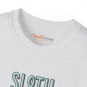 Relaxed Sloth Vibes Ultra Cotton Tee - Dipaliz - T-shirts