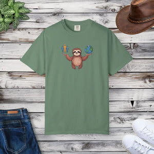 Sloth World Environment Comfort Colors Tee - Dipaliz - T-shirts