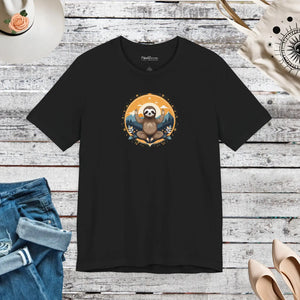 Soft Sloth Yoga Unisex Jersey - Cotton Comfort - Dipaliz - T-shirts