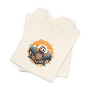 Soft Sloth Yoga Unisex Jersey - Cotton Comfort - Dipaliz - T-shirts
