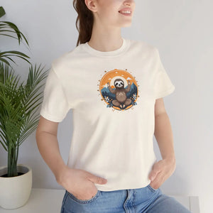 Soft Sloth Yoga Unisex Jersey - Cotton Comfort - Dipaliz - T-shirts