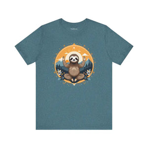 Sloth Yoga Unisex Jersey Tee - Comfy Standout Style - Dipaliz - T-shirts