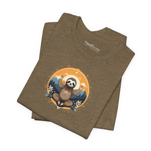 Soft Sloth Yoga Unisex Jersey - Cotton Comfort - Dipaliz - T-shirts