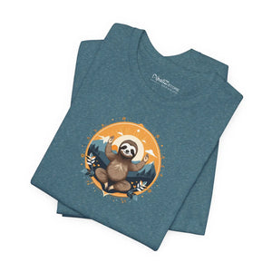 Soft Sloth Yoga Unisex Jersey - Cotton Comfort - Dipaliz - T-shirts