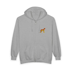 Midweight Coyote Chest Patch Full-zip Hoodie - Dipaliz - Hoodies - s