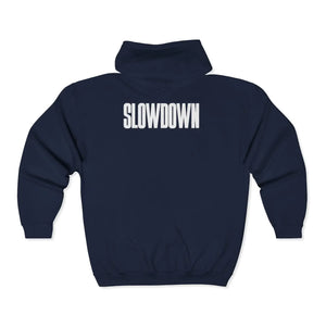 Midweight Coyote Chest Patch Full-zip Hoodie - Dipaliz - Hoodies - s