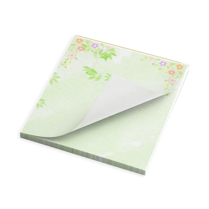 Floral Style Notepad: Perfect for Creative Jotting! - Notepads