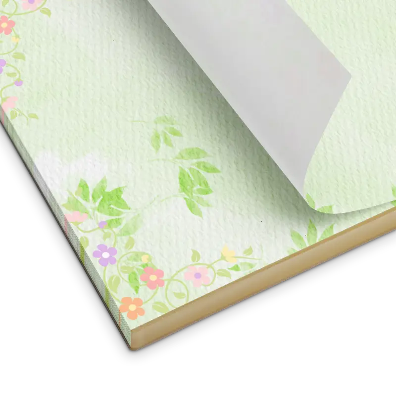 Floral Style Notepad: Perfect for Creative Jotting! - 11″×8.5″ Notepads