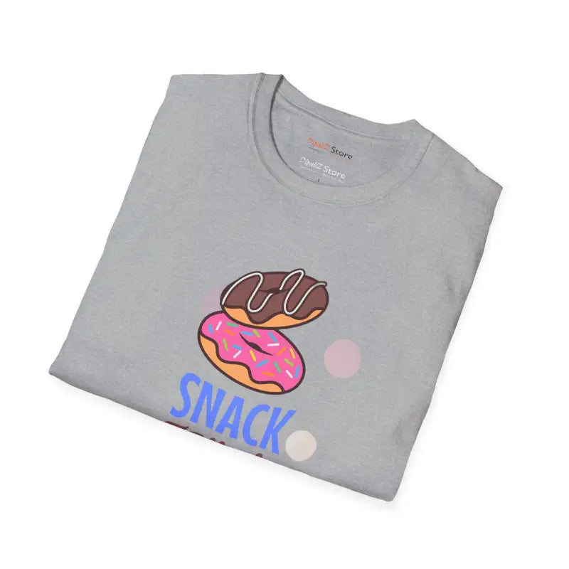 Unisex Snack Attack T-shirt: Style Meets Flavor in Soft Cotton - T-shirt