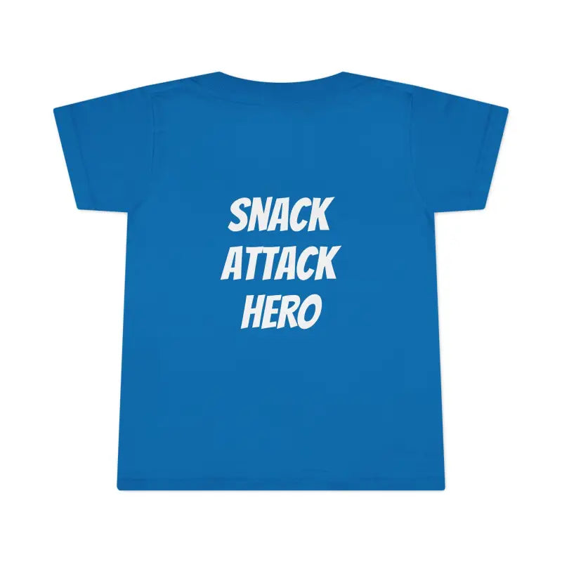 Snack Attack Hero Toddler T-shirt for Epic Snacking Action - Kids Clothes