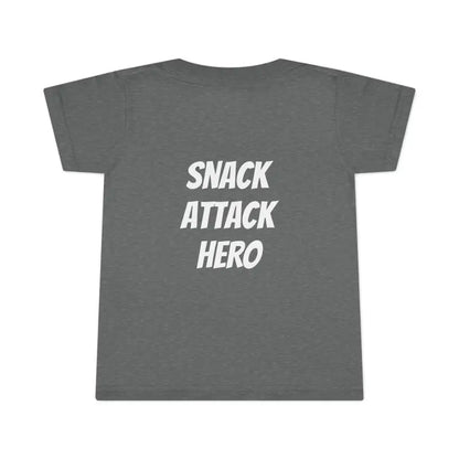 Snack Attack Hero: Toddler Tee For Comfort & Play - Kids Clothes