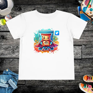 Short Sleeve Tee - Snack Attack Toddler Power Up Style - Dipaliz - White / 2t - Baby & Clothing
