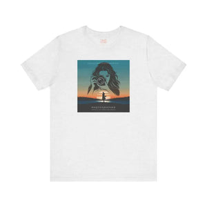 T-shirt - Snap Happy Unisex Jersey Tee - Photographer’s Comfy Companion - Dipaliz