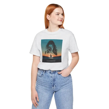 Snap Happy Unisex Jersey Tee: the Photographer’s Comfy Companion - T-shirt