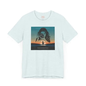 T-shirt - Snap Happy Unisex Jersey Tee - Photographer’s Comfy Companion - Dipaliz