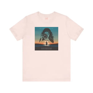 T-shirt - Snap Happy Unisex Jersey Tee - Photographer’s Comfy Companion - Dipaliz