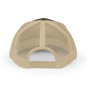 Snapback Trucker Cap - Retro Rodeo Western Eagle Patch Design - Hats