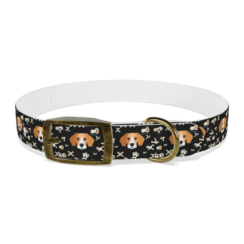 Snazzy Stain-resistant Dog Collar Made in Usa - s / Vintage Brass / Tpu Pets