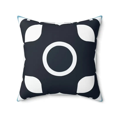 Elevate your Space with a Snazzy White Abstract Pillow - Home Decor