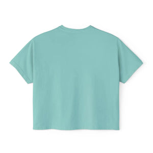 Vintage Snowdrop Floral Boxy Tee - Soft Cotton Spring - Dipaliz - T-shirts