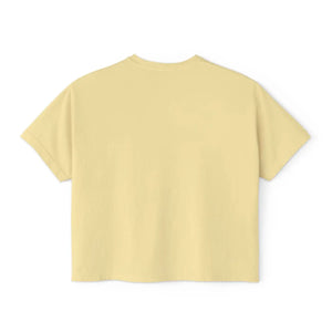Vintage Snowdrop Floral Boxy Tee - Soft Cotton Spring - Dipaliz - T-shirts