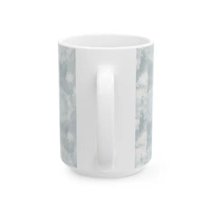 Snowflake Pattern Ceramic Mug - Winter Holiday Coffee Cup - Dipaliz - Mugs