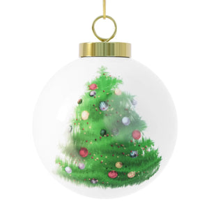 Snowflake Christmas Ball Ornaments – Glass - Dipaliz - Holiday