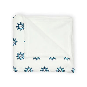 Snowflake Blankets Polyester Winter Cozy Warmth - Dipaliz - Quilts & Comforters