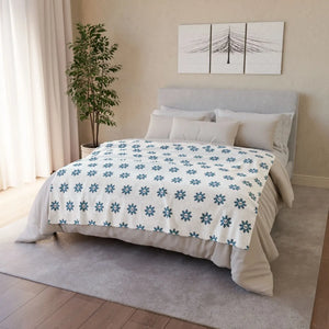Plush Snowflake Blankets - Cozy Polyester Blanket - Dipaliz - Quilts & Comforters