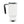 Snowy 14oz Travel Mug - Glossy White Enamel Winter - Dipaliz - Tumblers