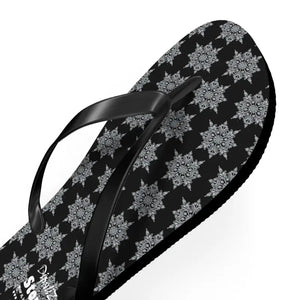 Snowflakes Flip Flops Summer Comfort Style Women - Dipaliz - Slippers