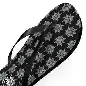 Snowflakes Flip Flops Summer Comfort Style Women - Dipaliz - Slippers