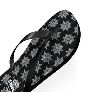 Snowflakes Flip Flops Summer Comfort Style Women - Dipaliz - Slippers