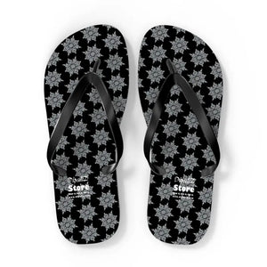 Snowflakes Flip Flops Summer Comfort Style Women - Dipaliz - Slippers