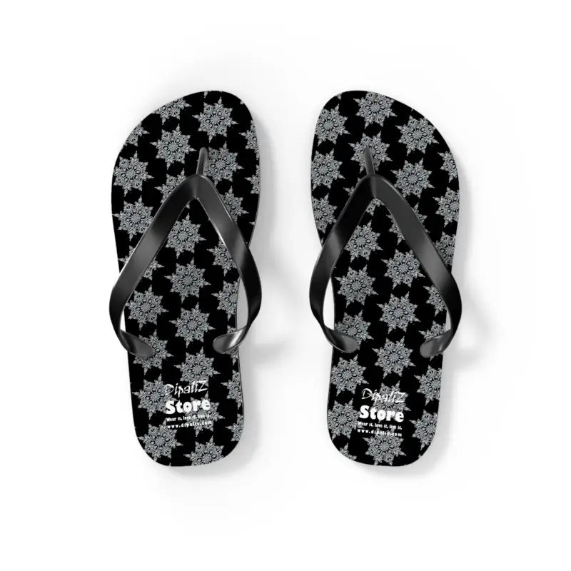 Catch the Summer Vibe with Snowflakes Flip Flops! - Slippers