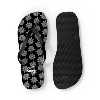 Catch the Summer Vibe with Snowflakes Flip Flops! - Slippers