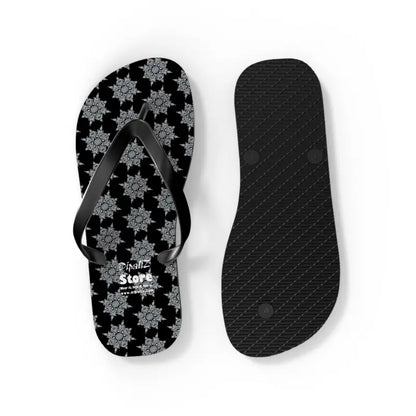 Catch the Summer Vibe with Snowflakes Flip Flops! - Slippers