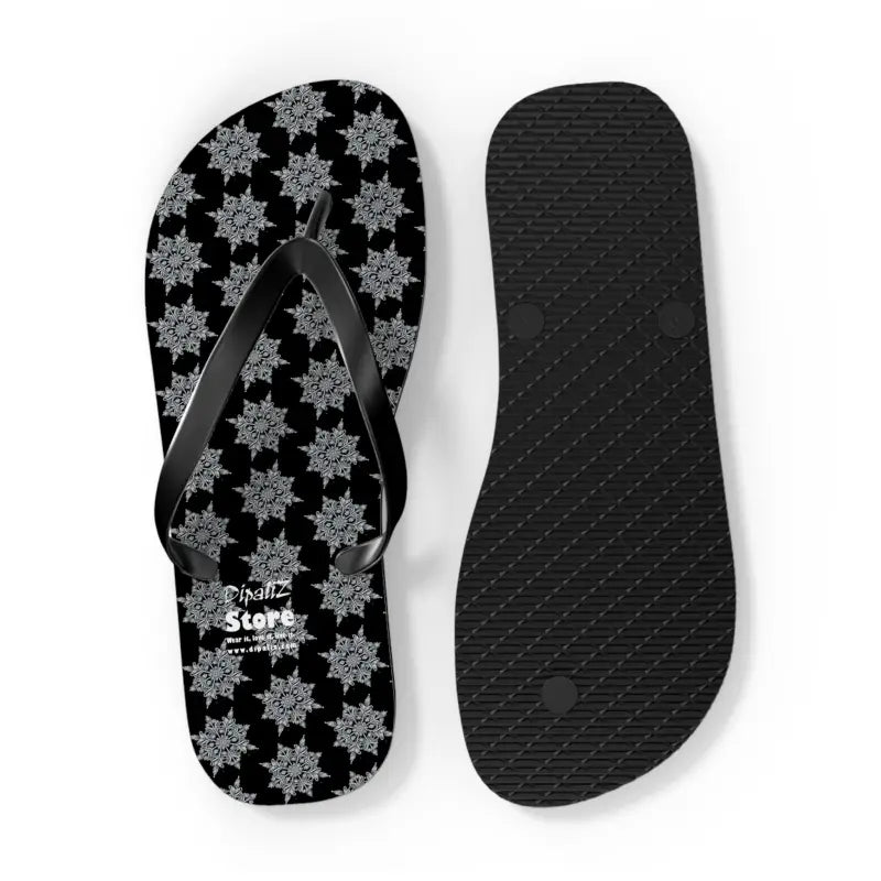 Catch the Summer Vibe with Snowflakes Flip Flops! - Slippers