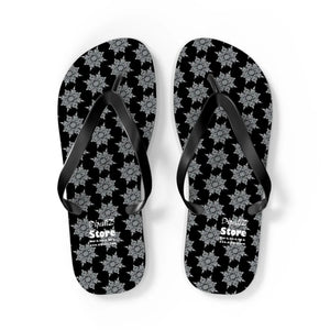 Cushioned Snowflakes Flip Flops - Summer Style - Dipaliz - Slippers