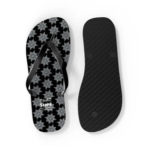 Cushioned Snowflakes Flip Flops - Summer Style - Dipaliz - Slippers