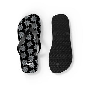 Cushioned Snowflakes Flip Flops - Summer Style - Dipaliz - Slippers
